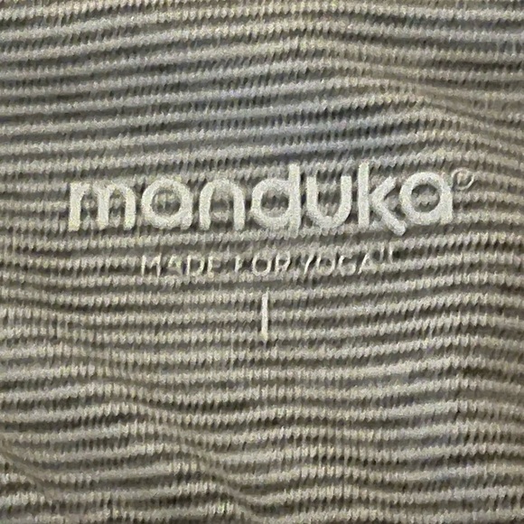 Manduka Striped Tank Top Sz 1 - Picture 8 of 8
